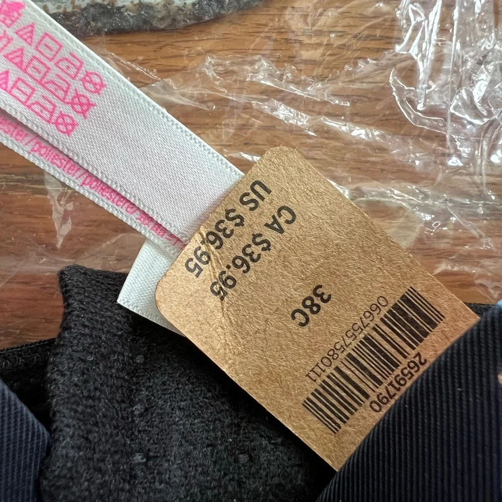 Victoria's Secret Black Floral Bra - Picture 4 of 5